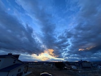 The amazing sunsets!