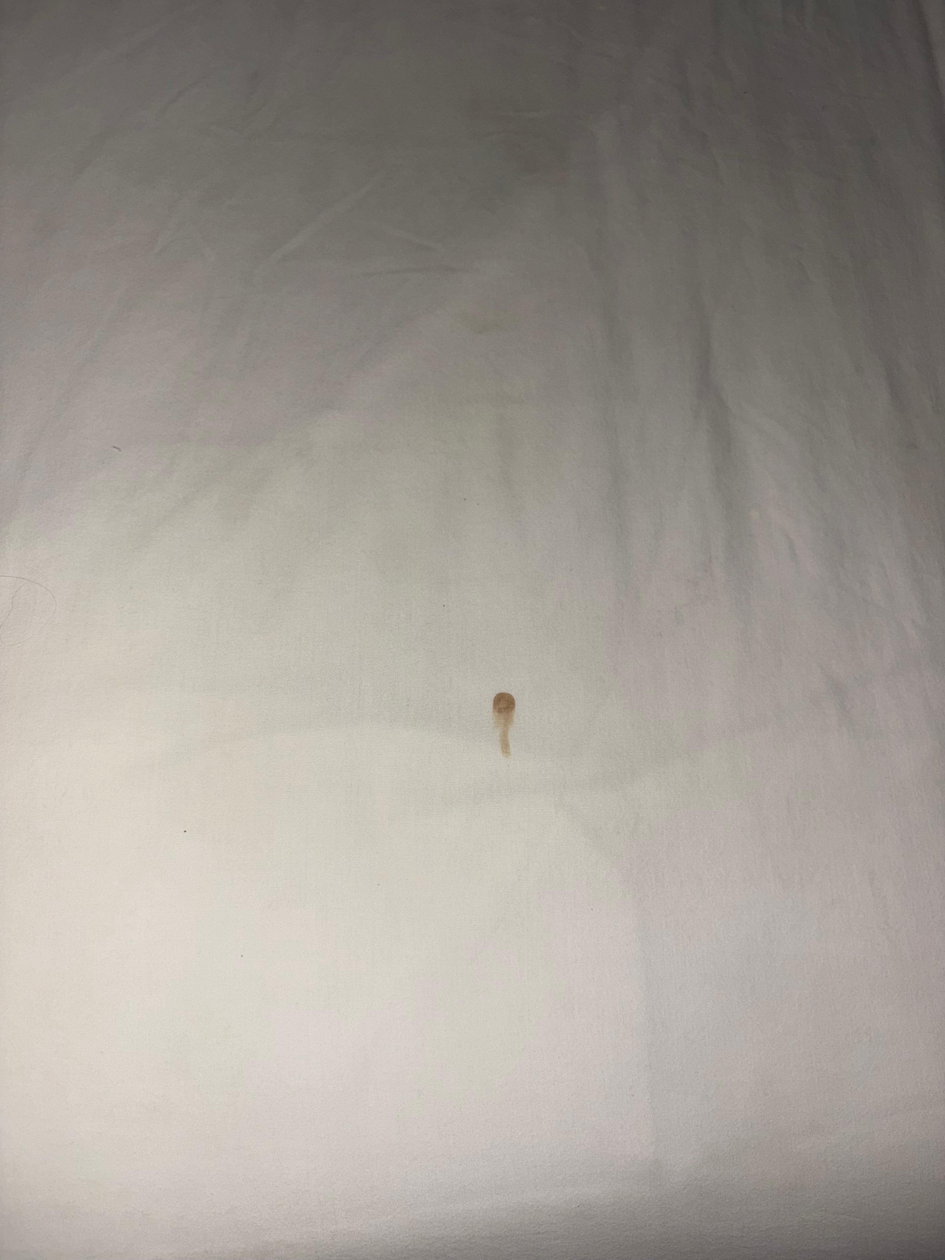 Stains on sheets