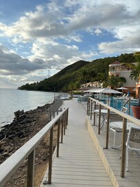 View from the pool deck
