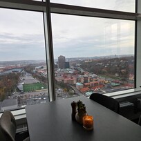 Breakfast on the 29th floor