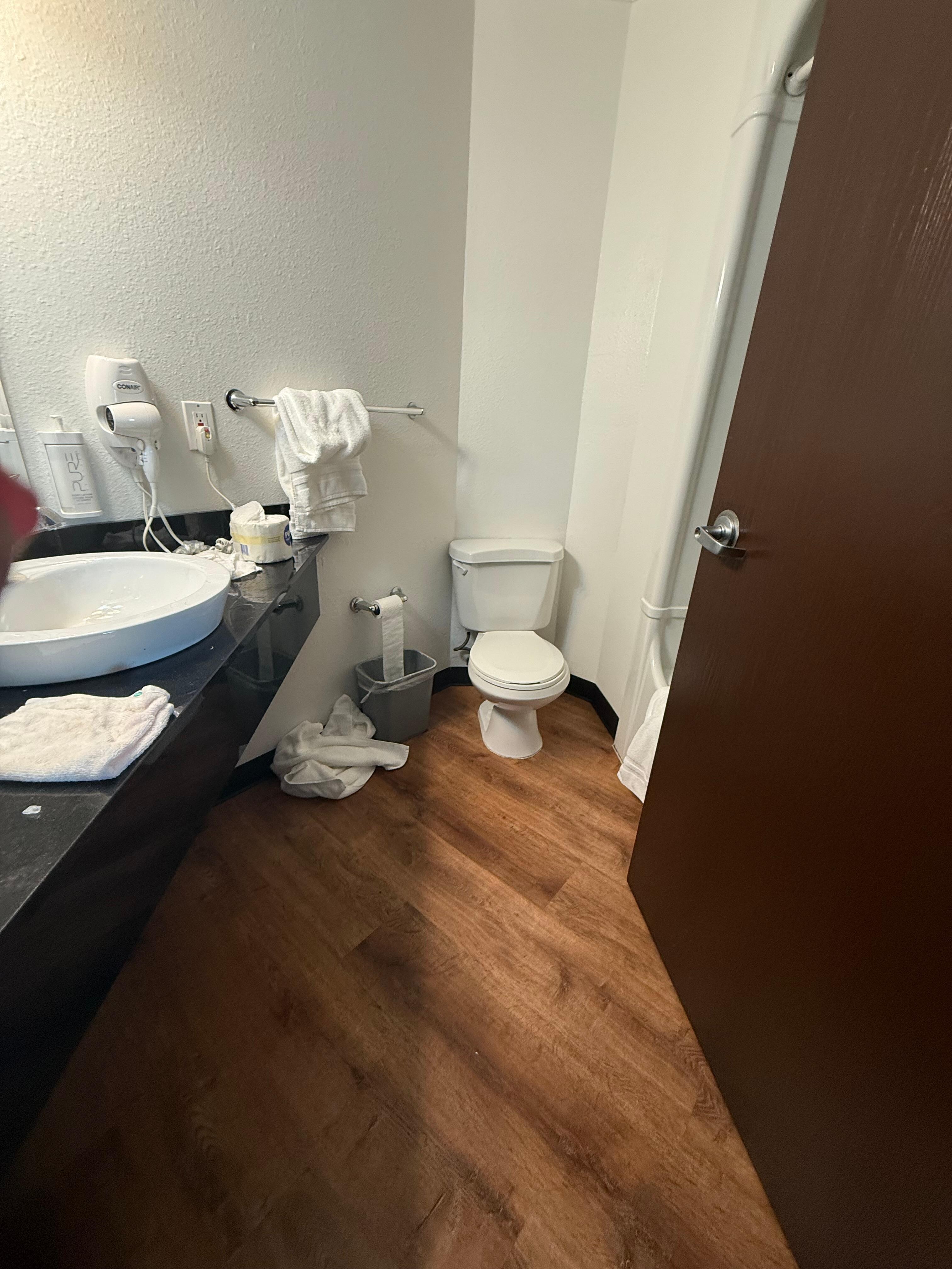 Toddler toilet too low for an adult