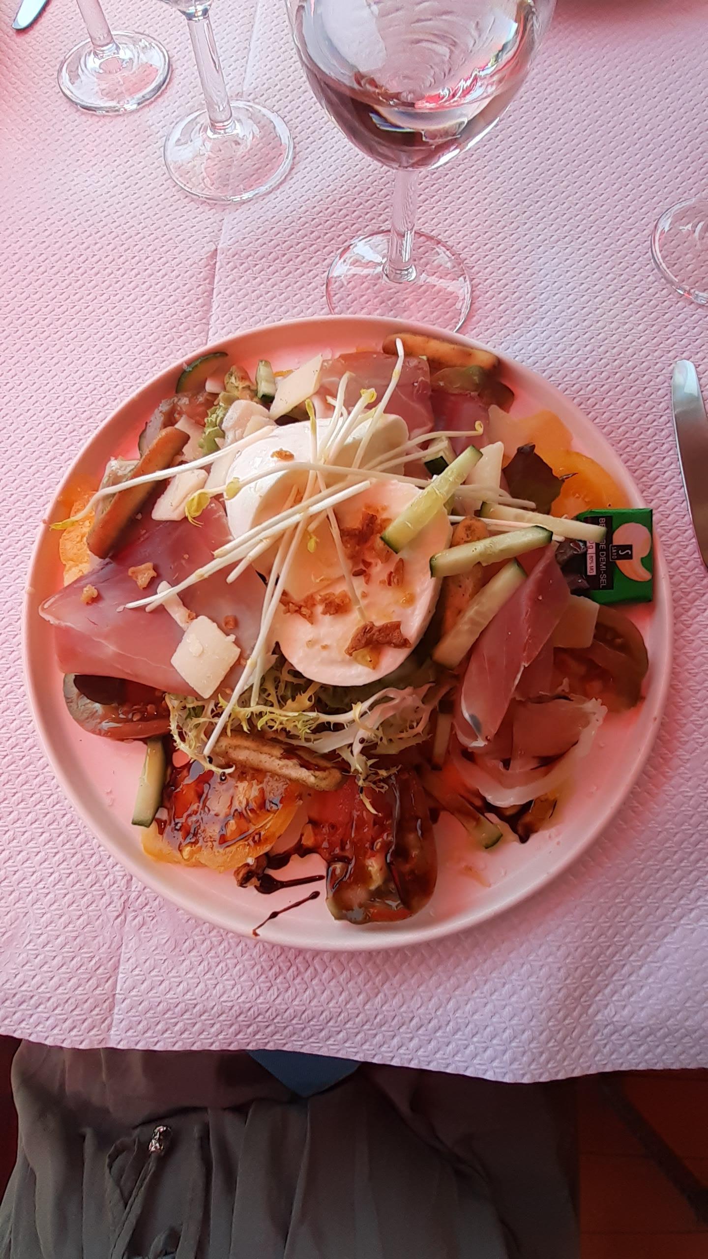 Salade de légumes grillés 