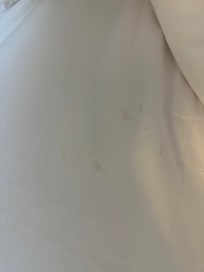 Found Spots on sheets right after check in