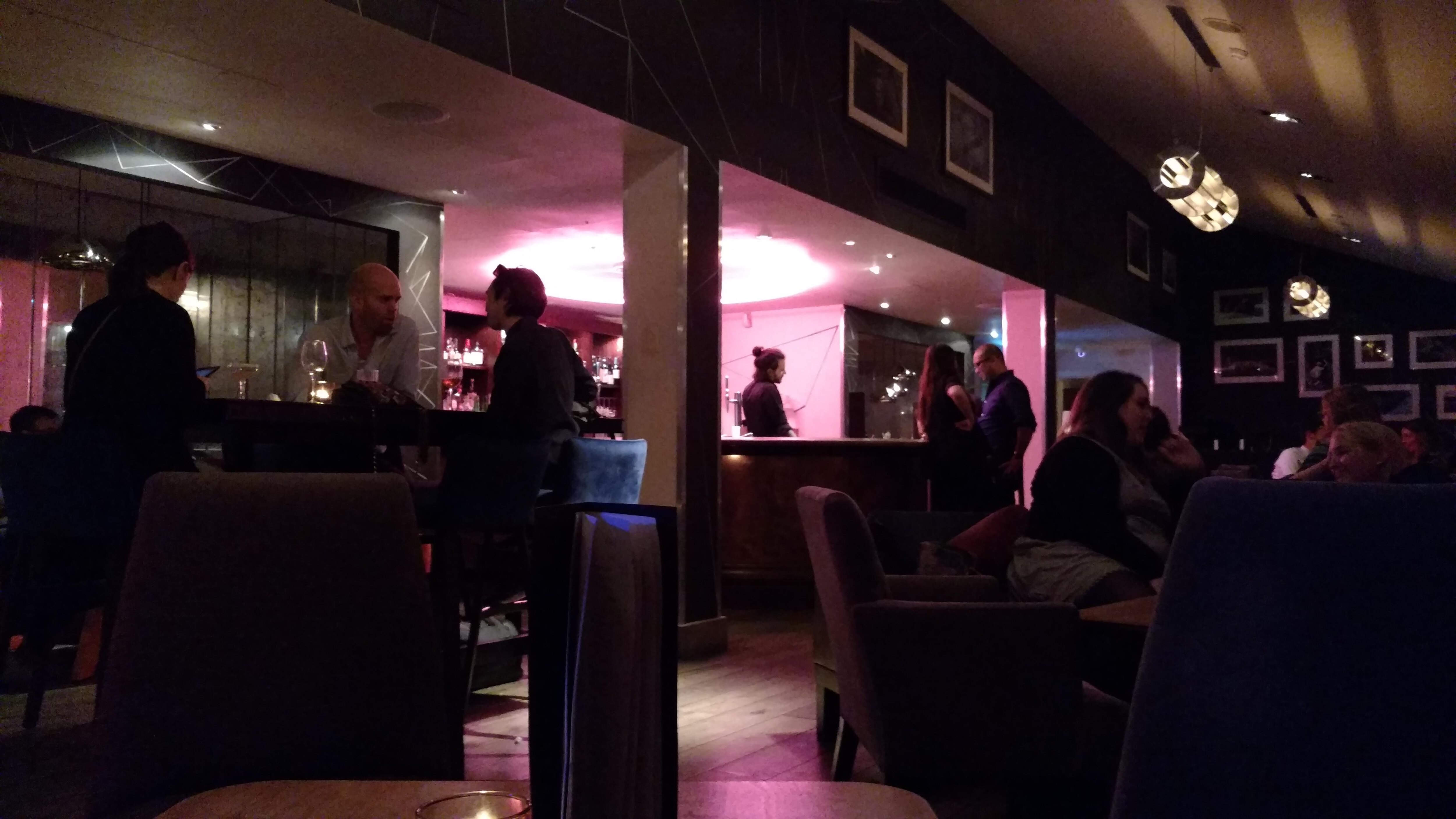 Club bar, has an open terrace as well