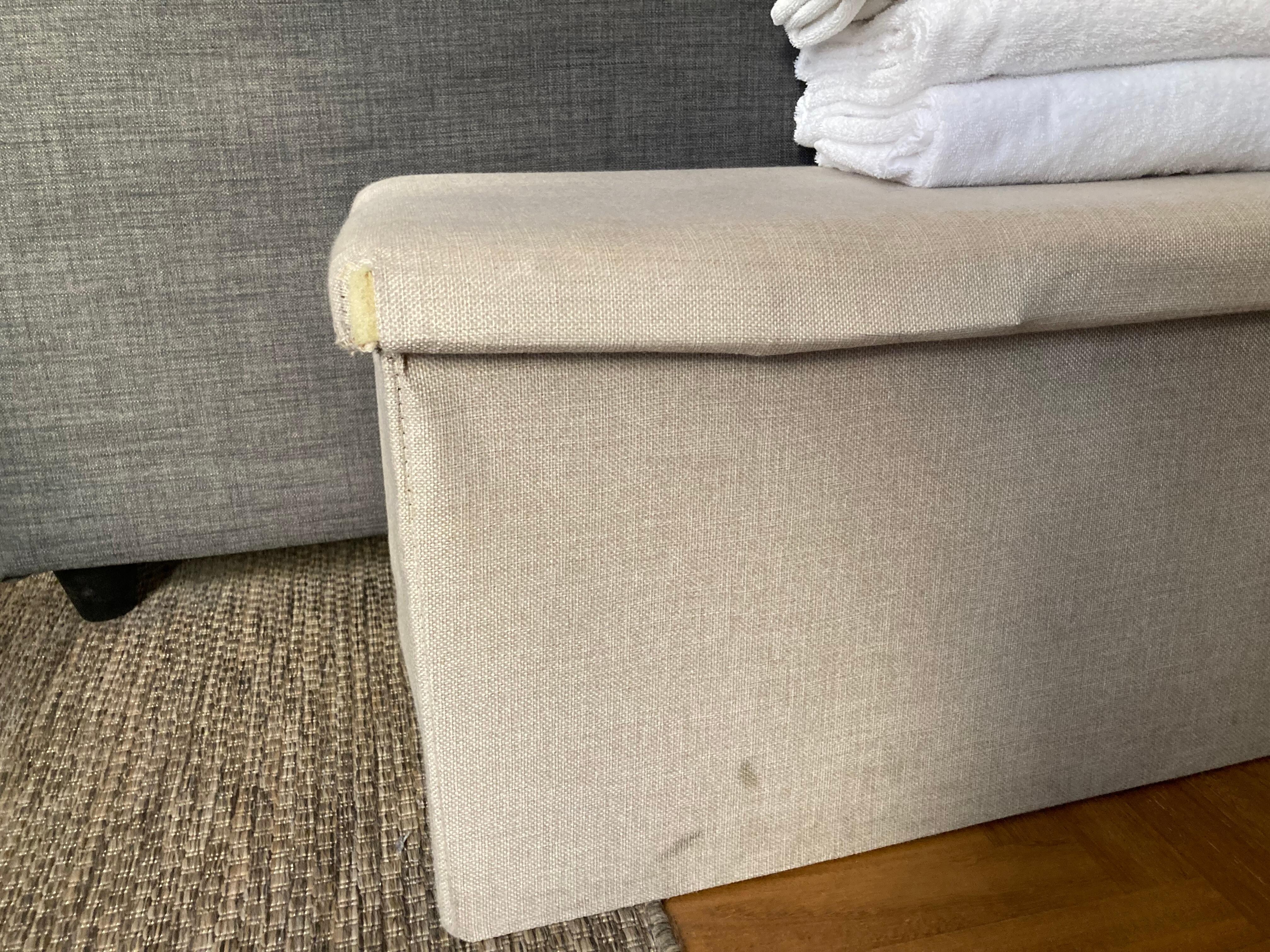 Cheap and torn furniture