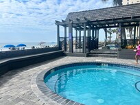 Complex amenities looking out toward the ocean