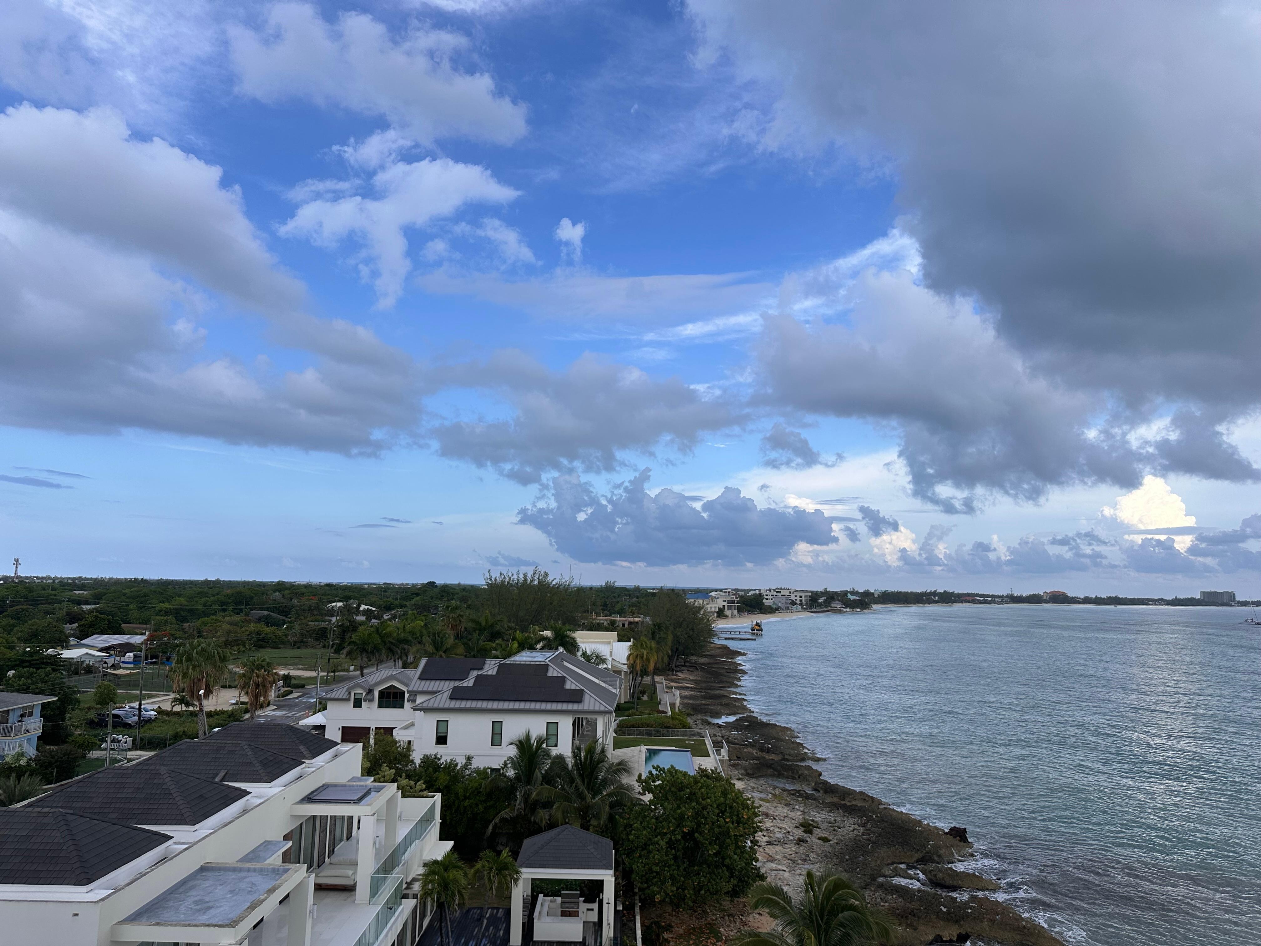 View from the property terrace