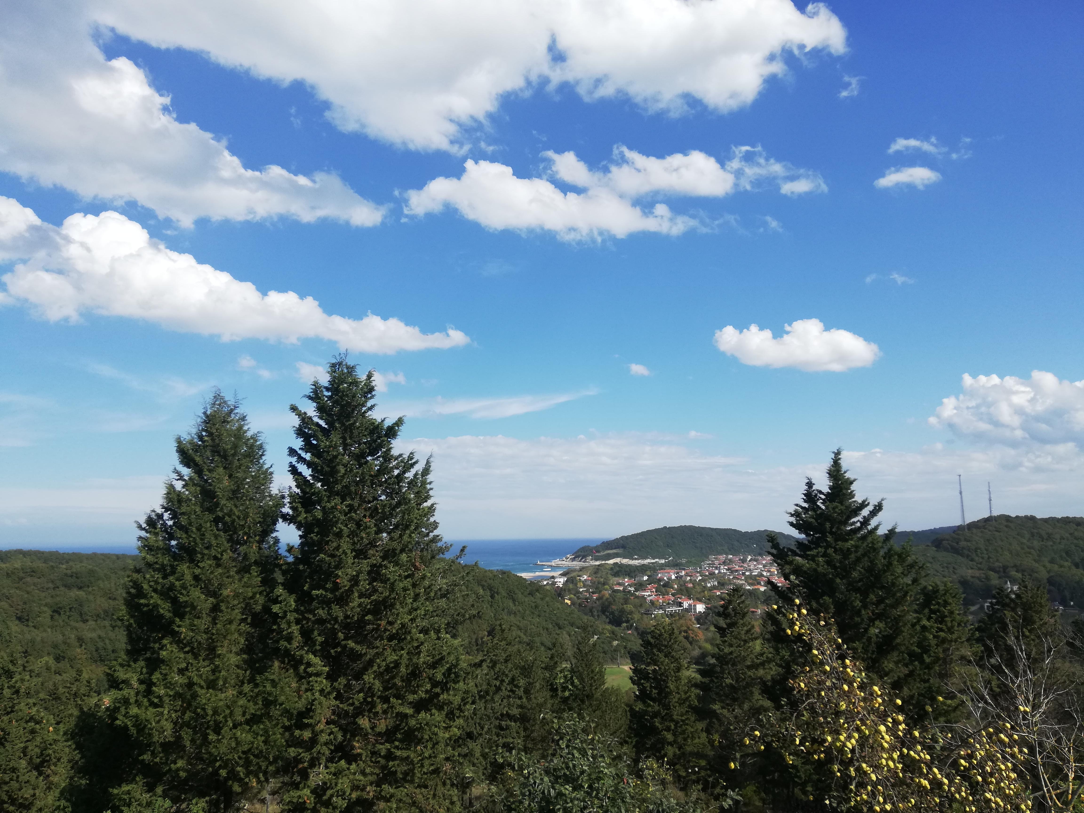 Terastan Ağva sahili.. 