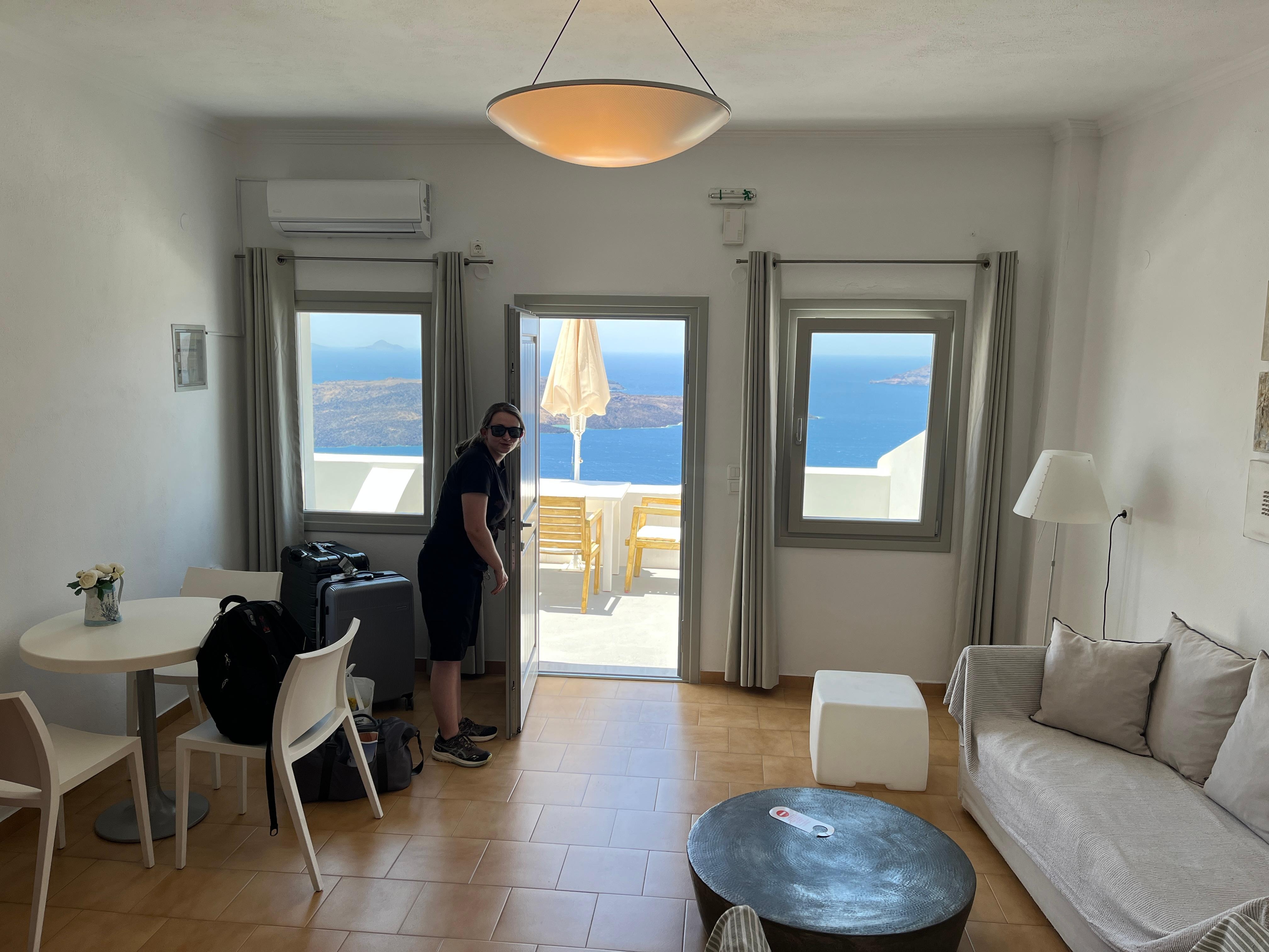 View from bed