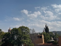 Nice terrace view just need chairs to relax