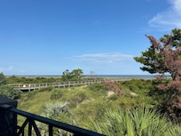 View from the upstairs deck