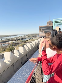 The roof top view was amazing