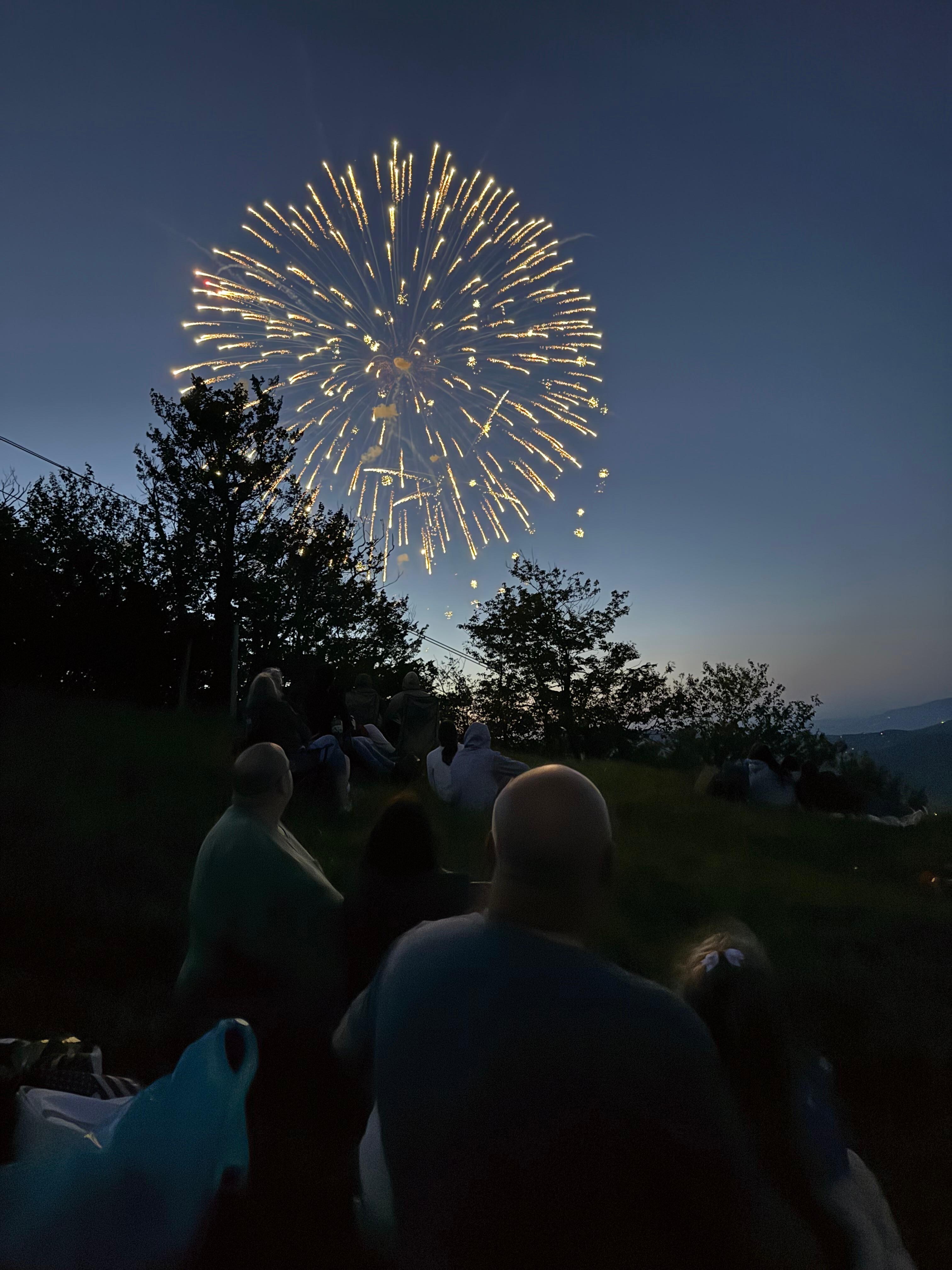 Sugar Mountain firework display