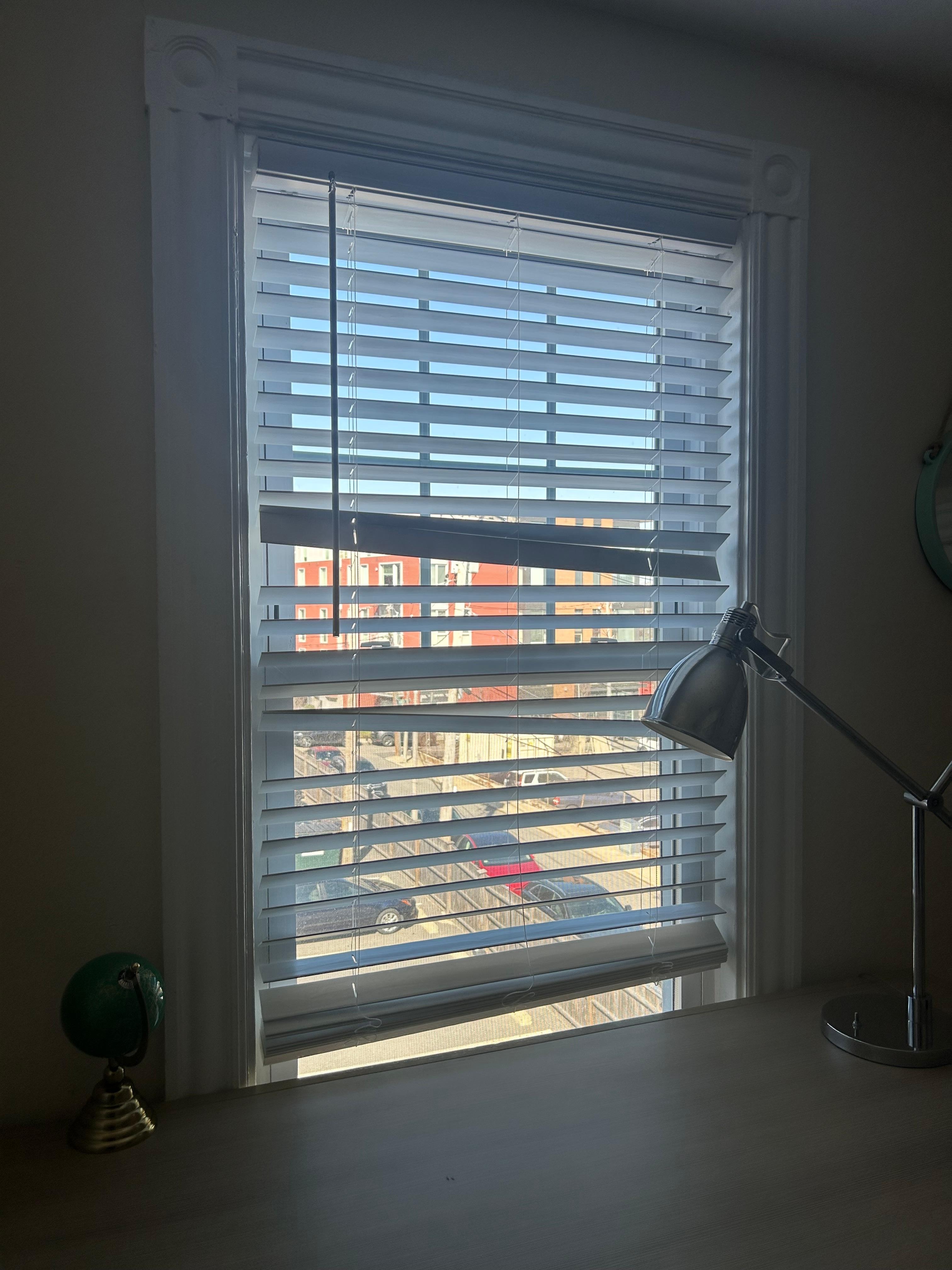Broken blinds