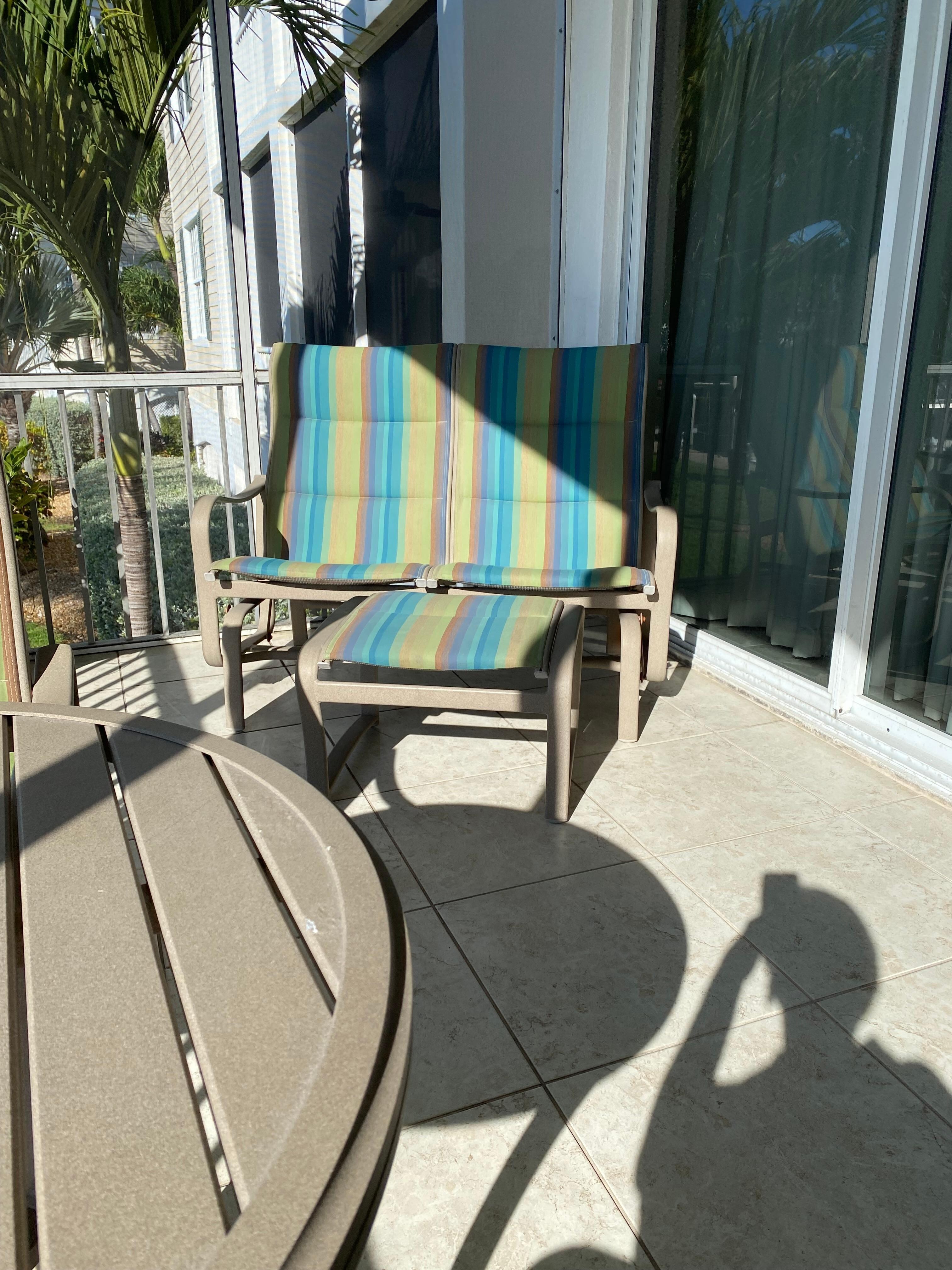 View from screened porch