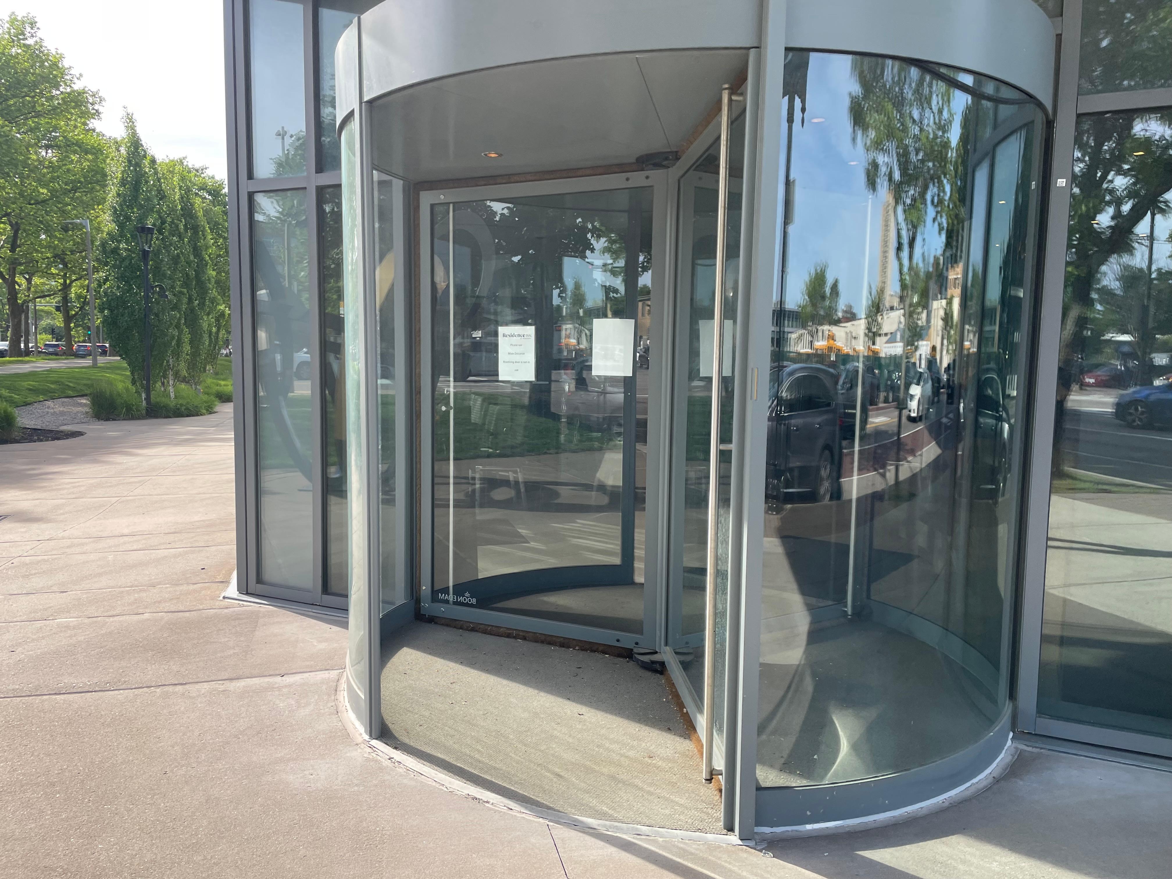rear entrance - out of order