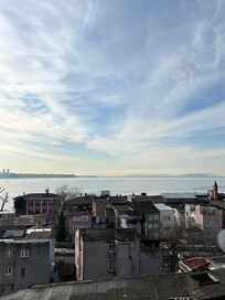 Blick vom
Frühstückstisch