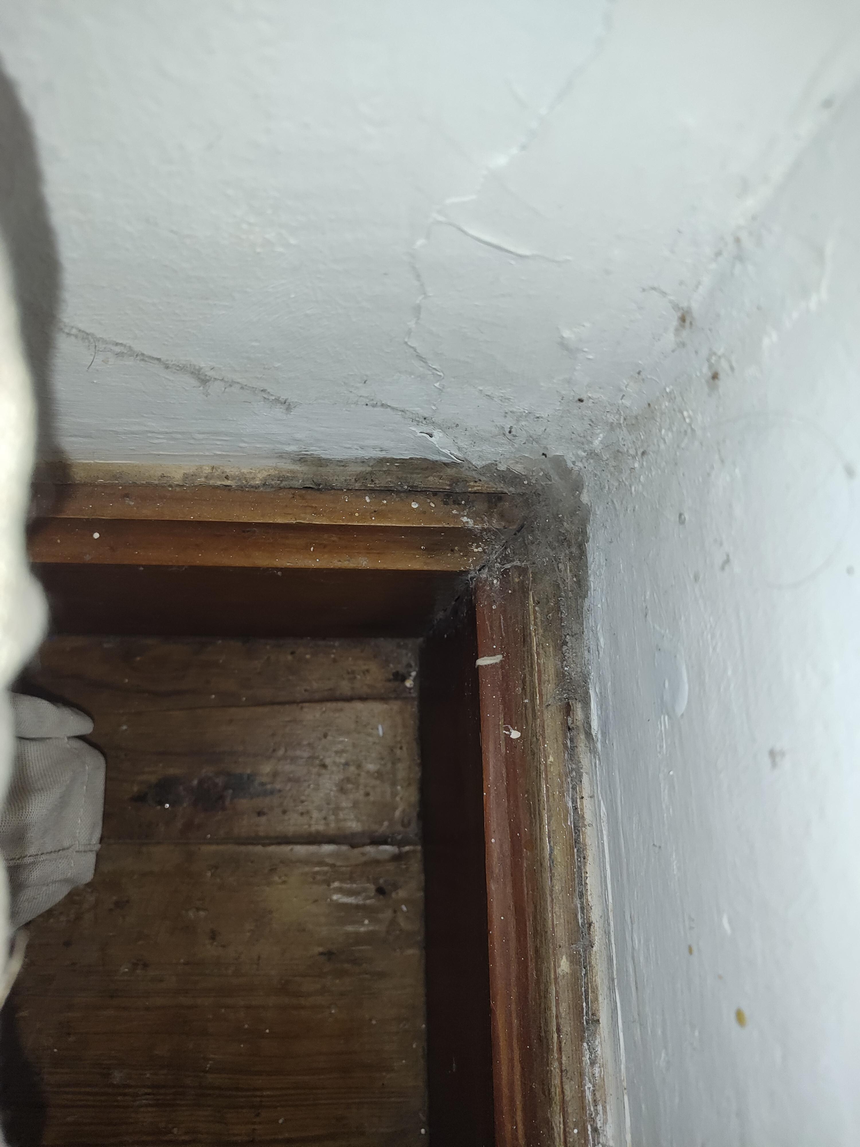 Esquina de la cama donde dormíamos 