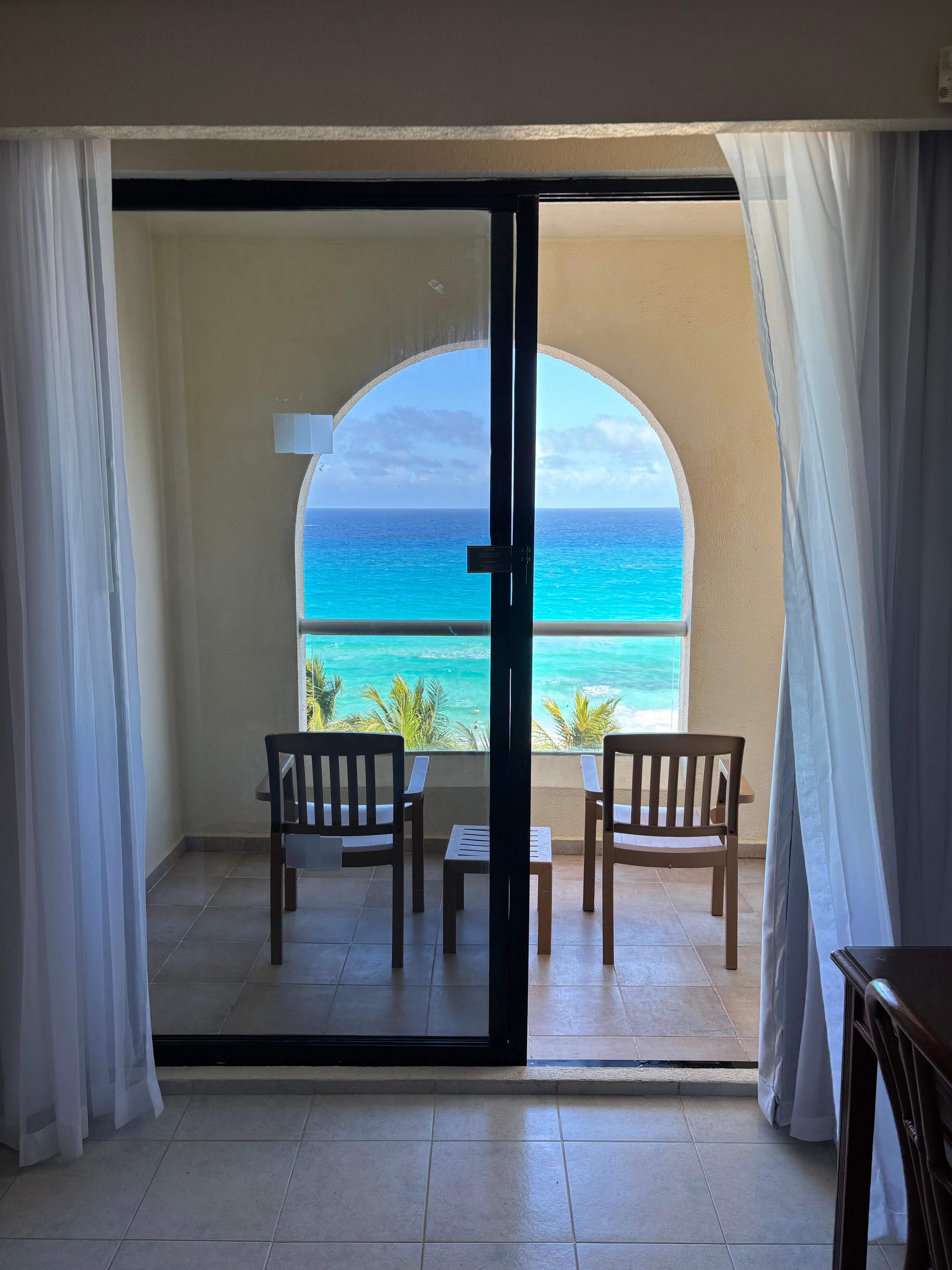 Nice view from the room. 