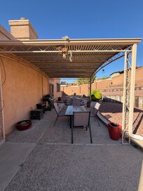 Back porch area