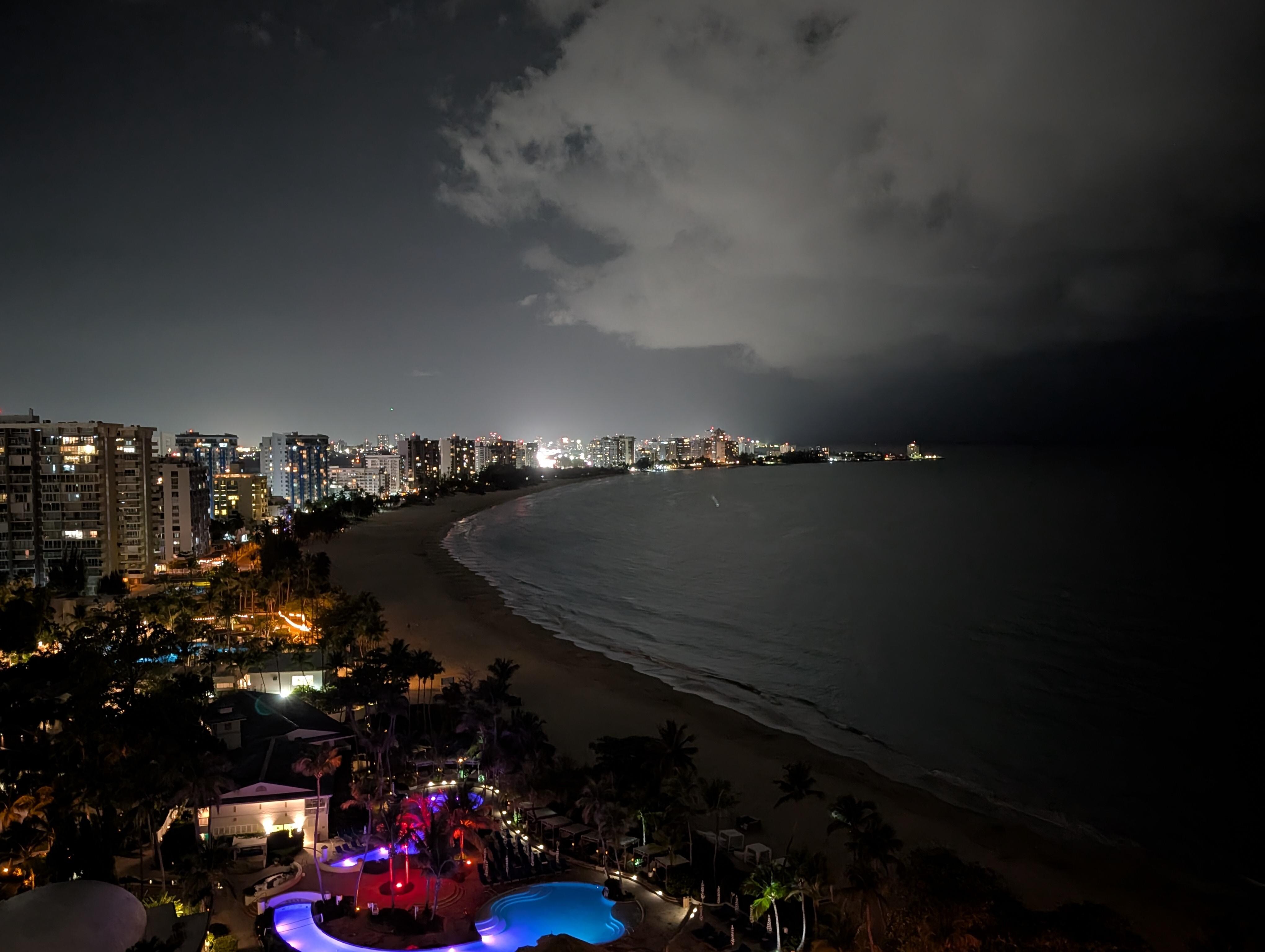 View from balcony