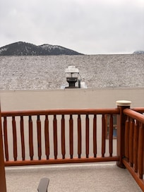 The “upgraded” balcony view.