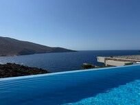 View from the villaâs infinity pool