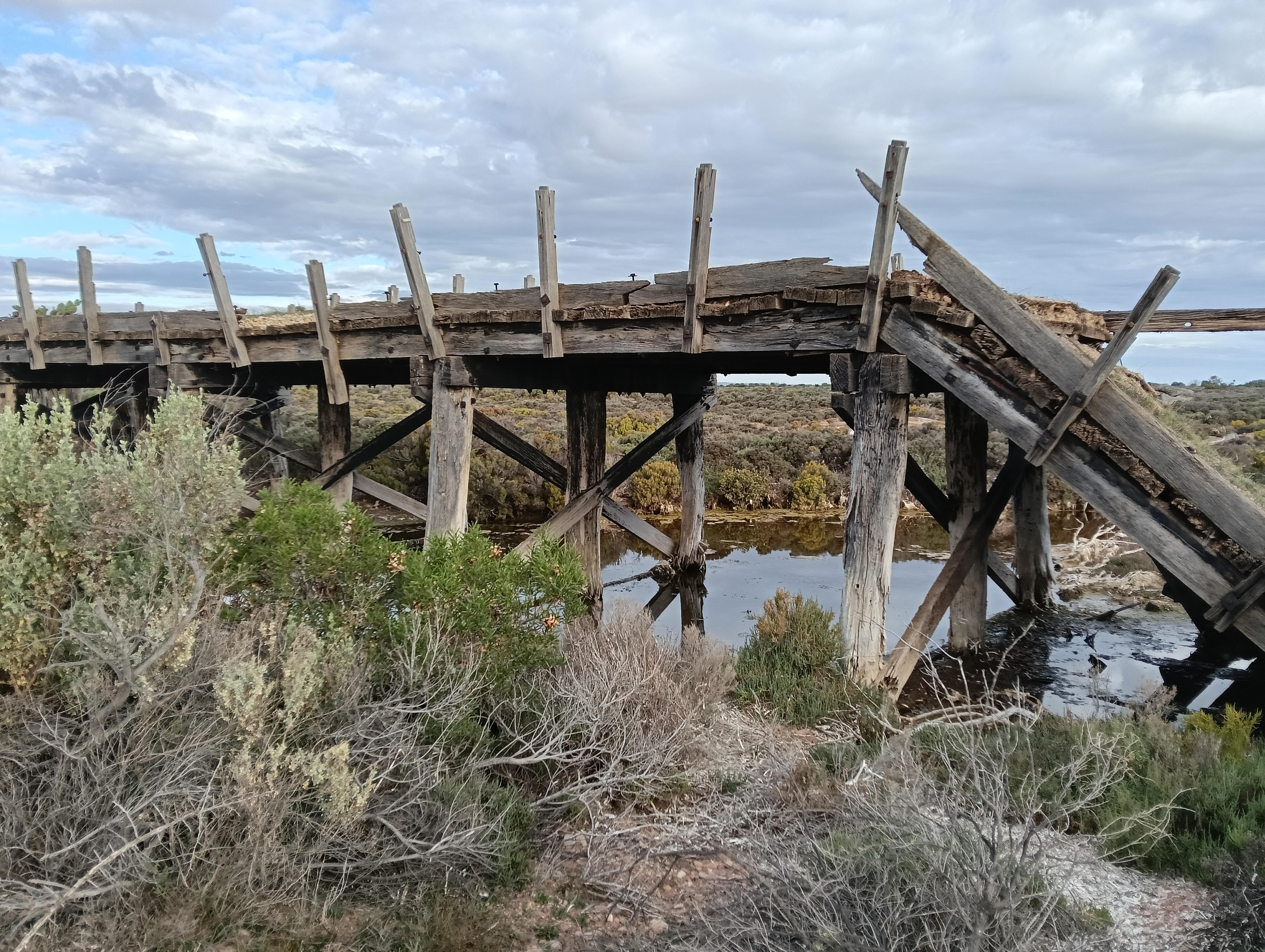 A few minutes walk from the property. My grandson and I loved exploring there 