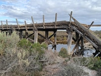 A few minutes walk from the property. My grandson and I loved exploring there