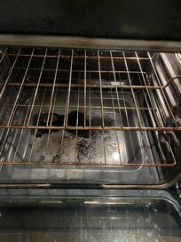 dirty oven