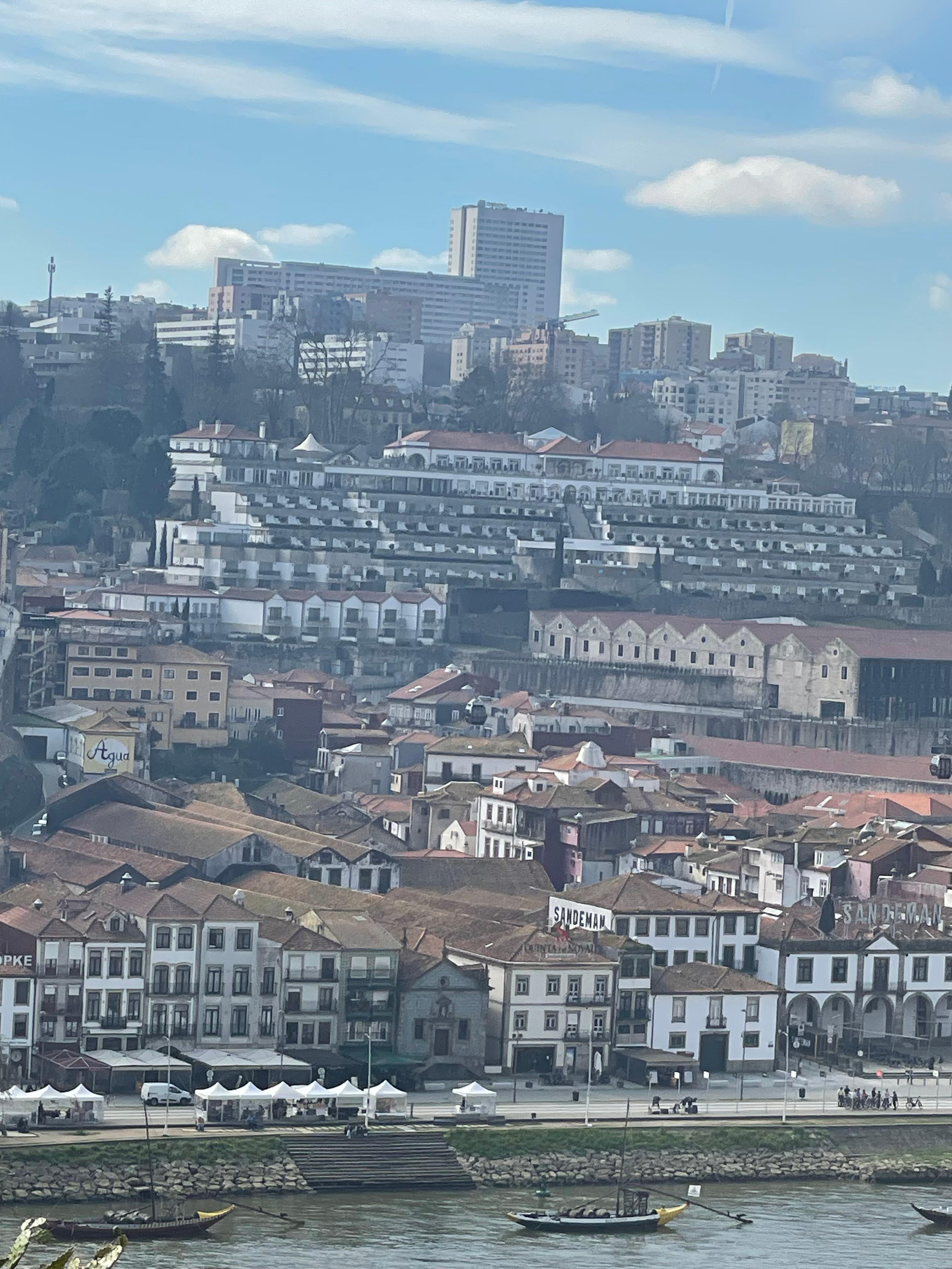 Daytime view from our apartment