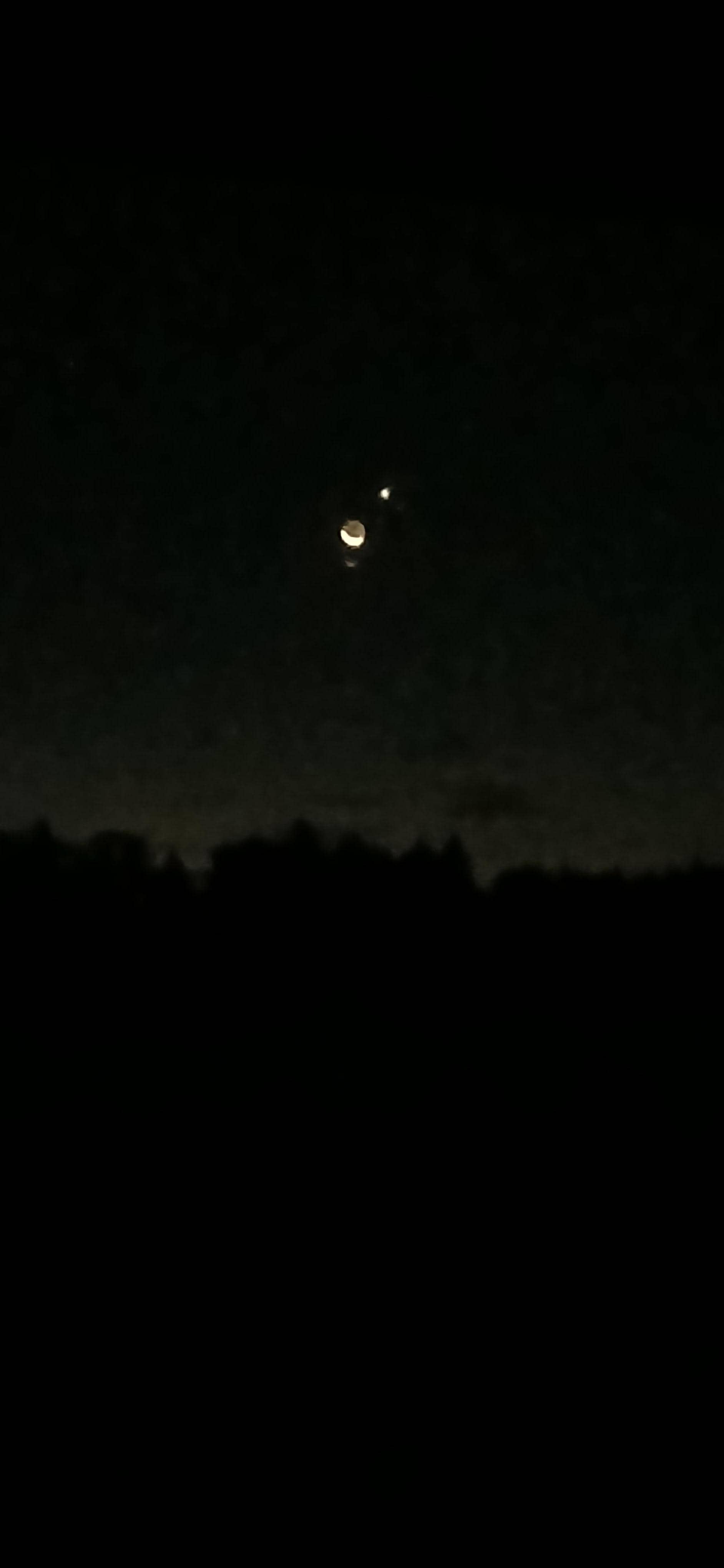 View from the kitchen windows. 