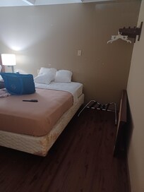 Bed with no headboard