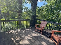 Outside deck