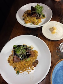 Dinner at the Fahrenheit!! Boneless Short Ribs !! Super tasty!!