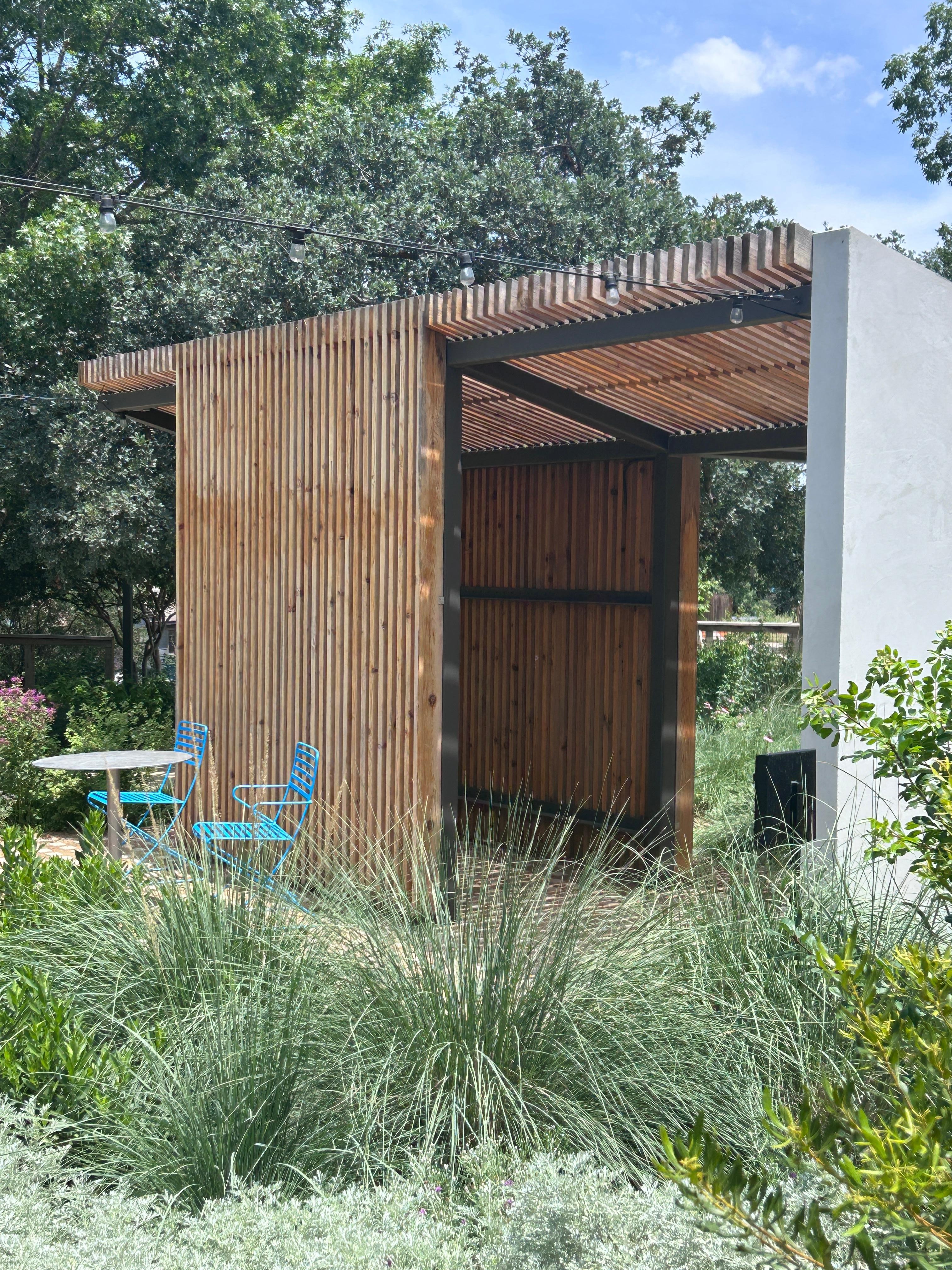 Pavilion at Botanical Garden