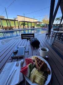 Breakfast was worth it!