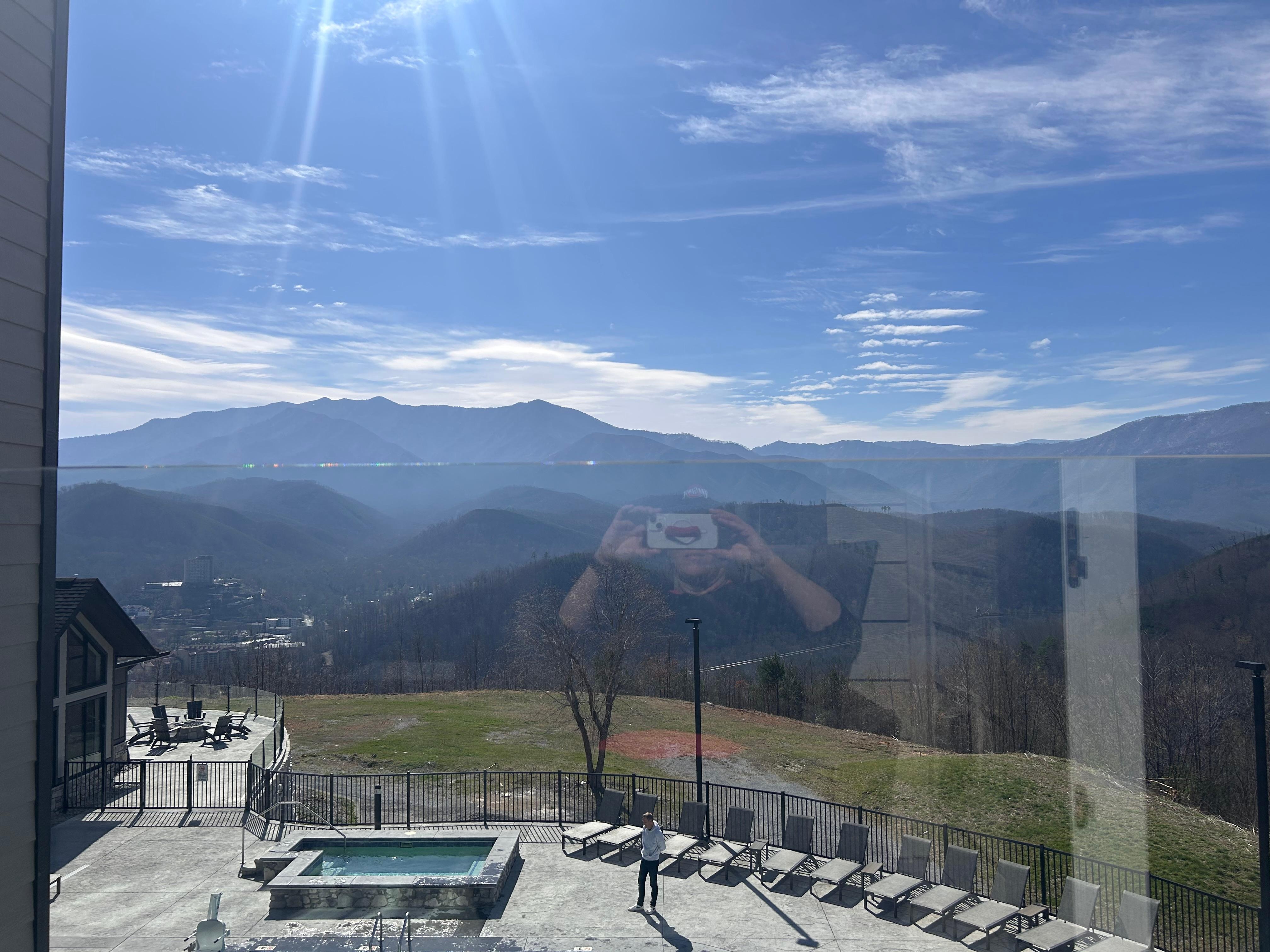 View from living room