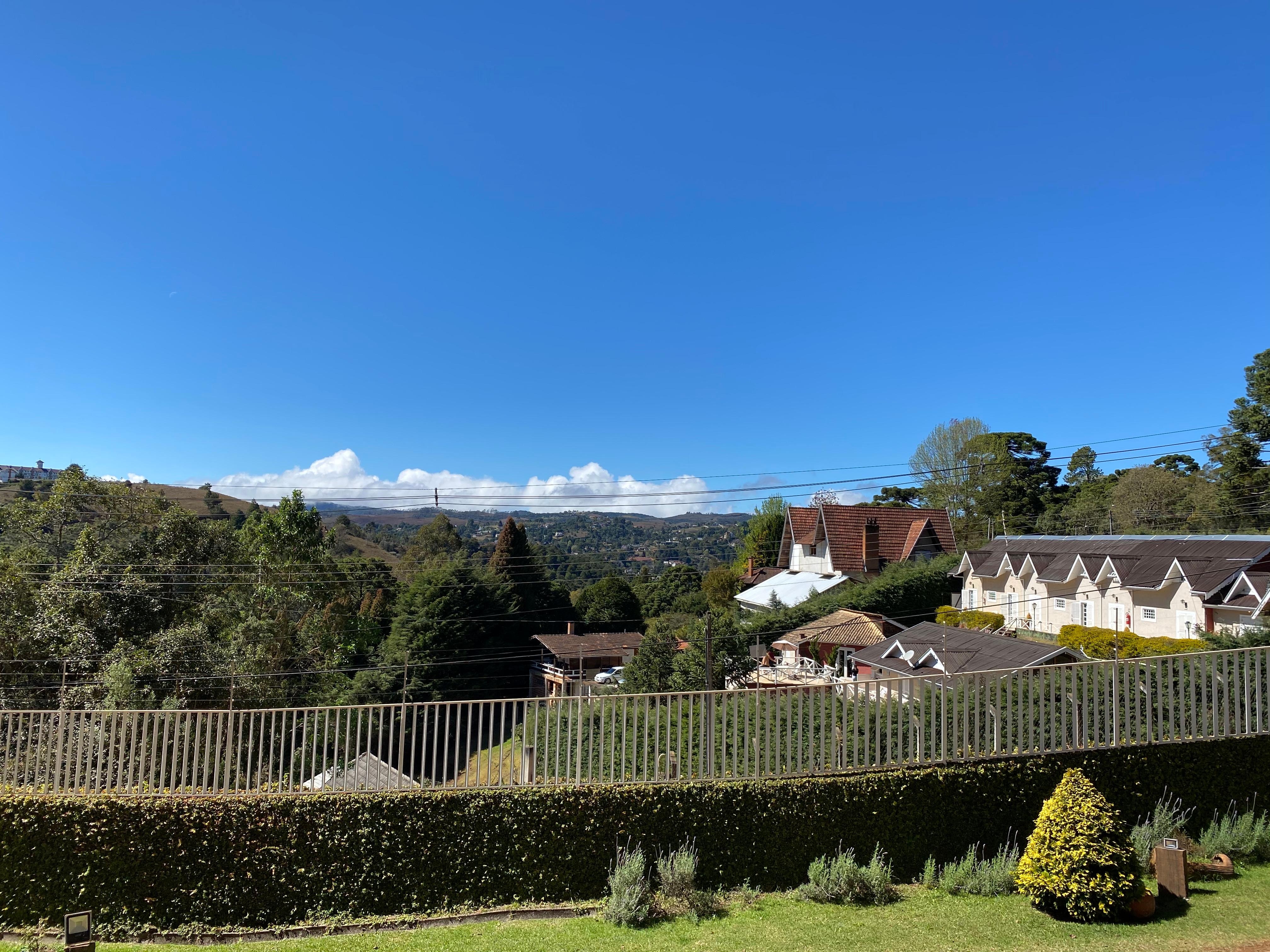 Vista do café da manhã 