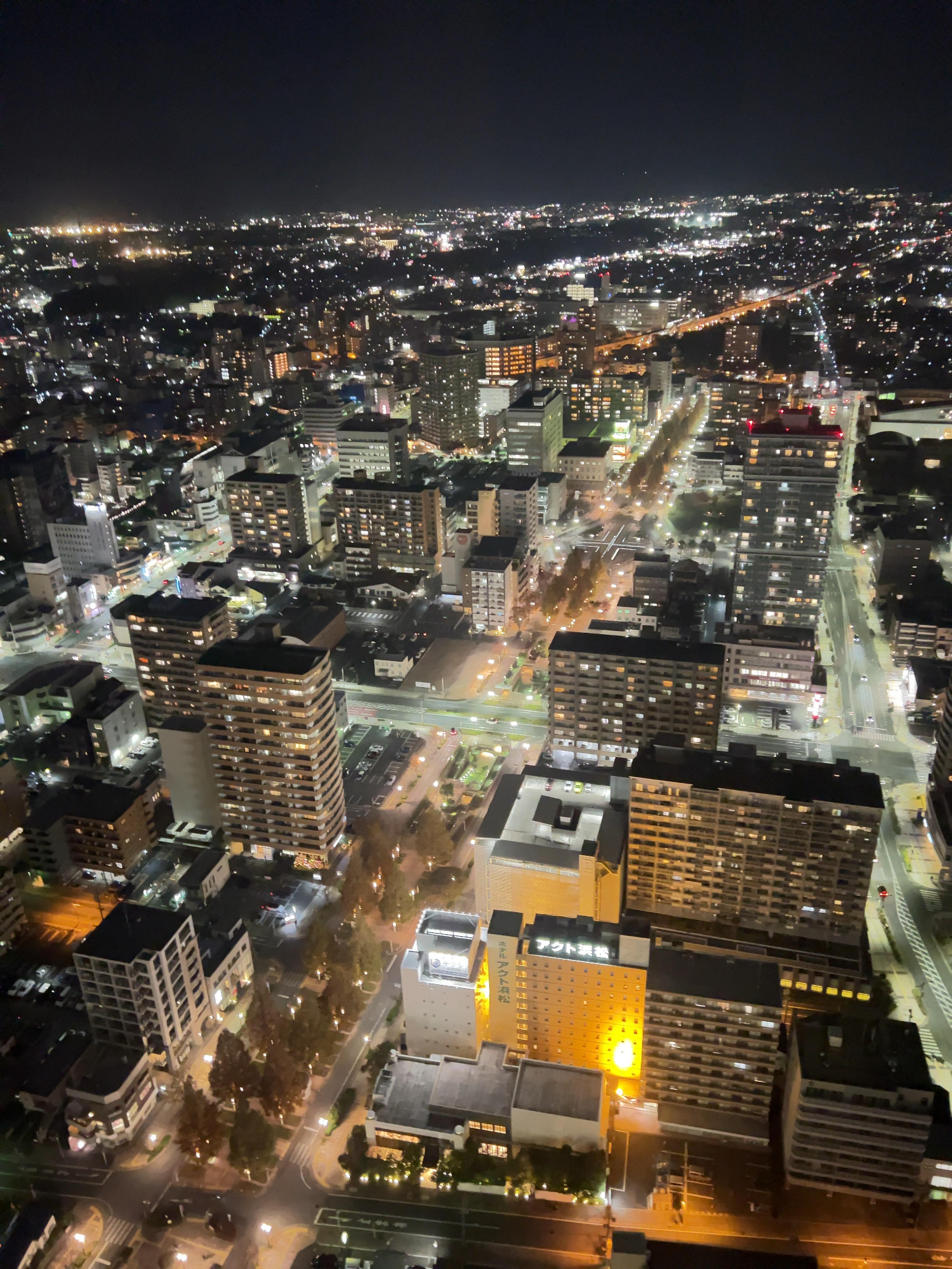 38階部屋からの夜景