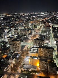 38階部屋からの夜景
