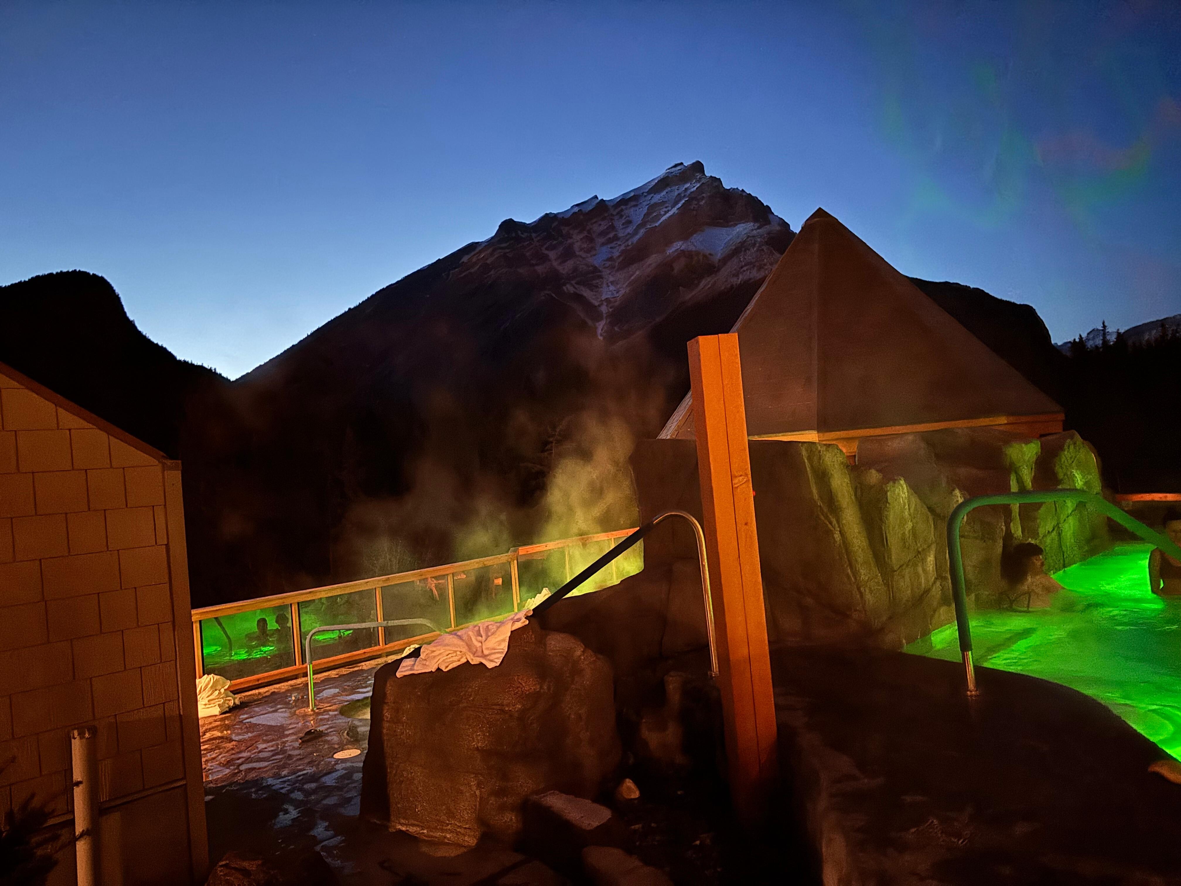 View from the spa. 