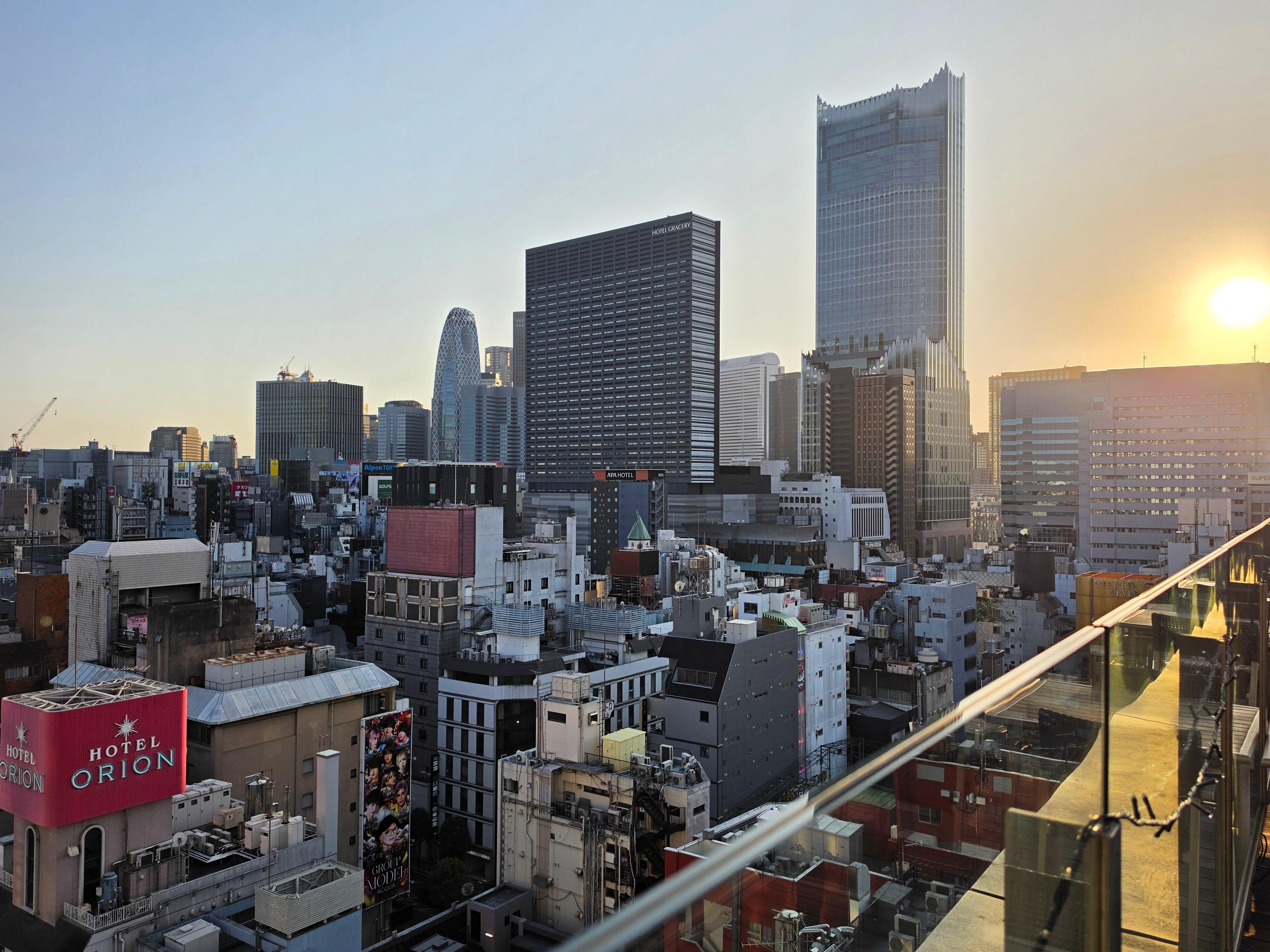 From the Rooftop bar