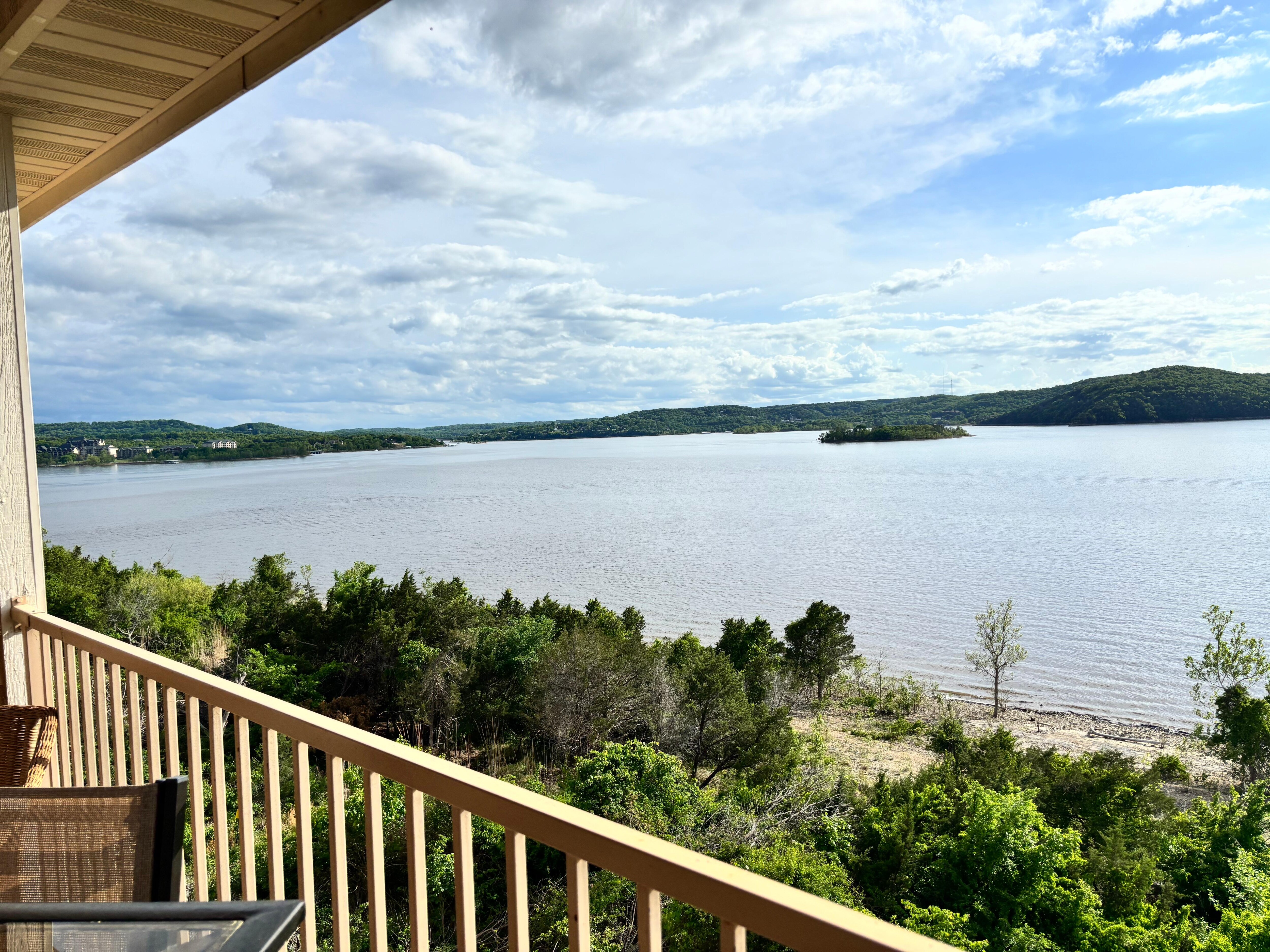 View from the balcony.