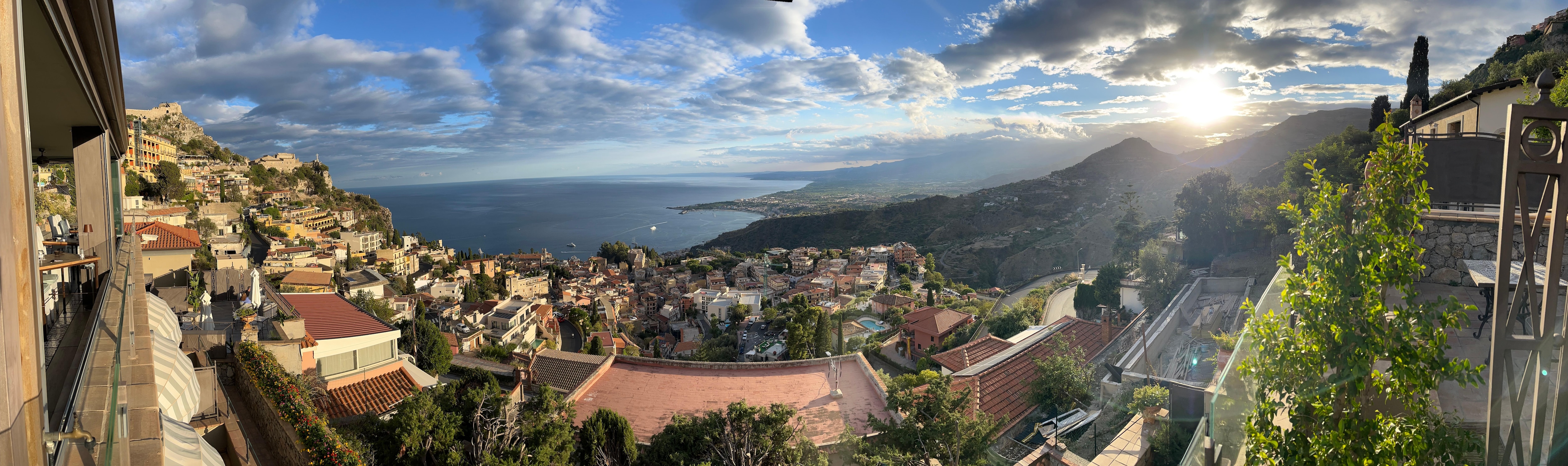 View from bedroom terrace 