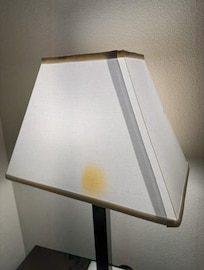 Stains on lamps