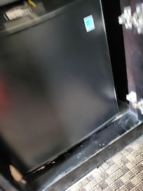 Dirt around minifridge