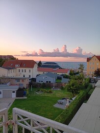 Abendstimmung vom Balkon