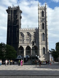 Basilica de Notre Dame is steps away from the hotel!