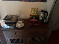Coffee, tea and snacks